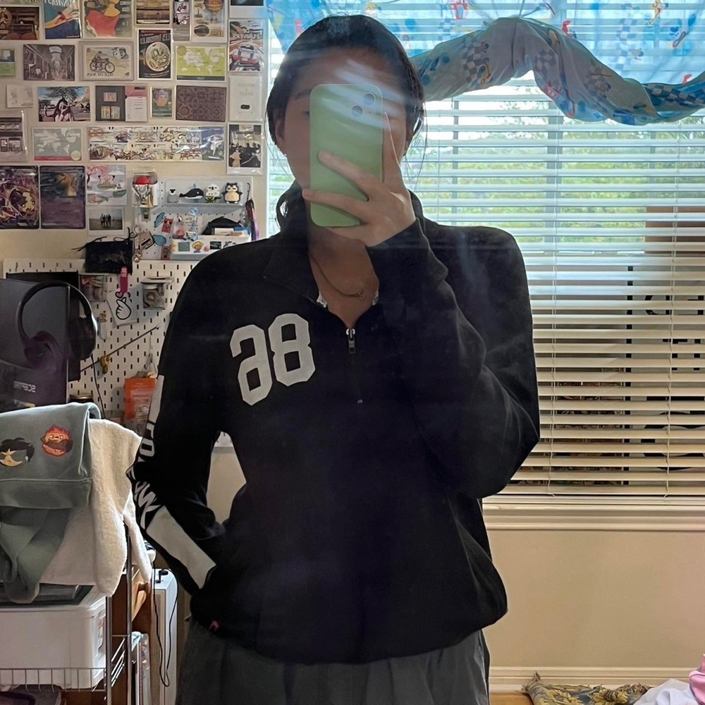 PINK Victoria’s Secret half-zip sweater